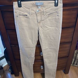 Tan jeans